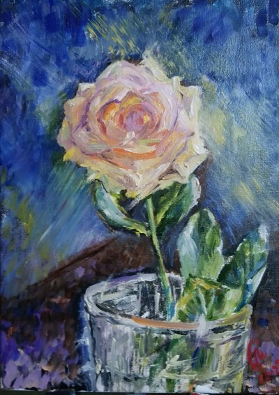 Портрет розы