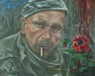 Портрет героя Украины