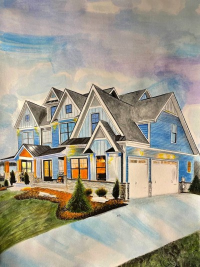 Dream House. Blue