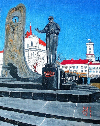 Монумент Шевченка у Львові