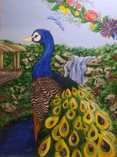 Flower Peacock