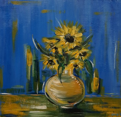 Vincent's sunflowers