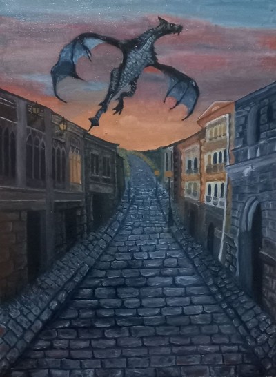 Дракон над городом