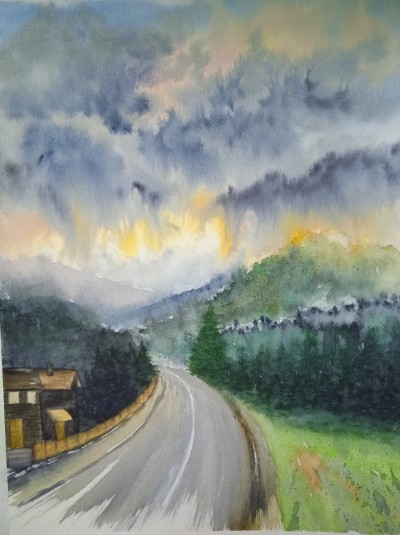 Mountain road