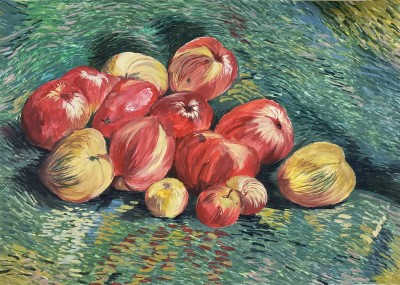 Still life with apples 