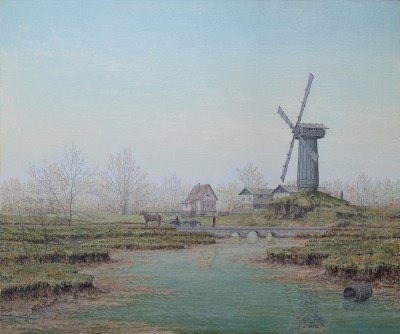 Autumn - The mill on the riverside