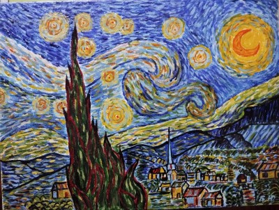 Зоряна ніч. Ван Гог