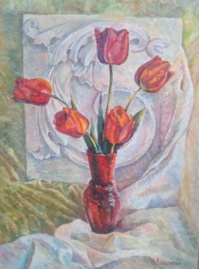 Червоні тюльпани