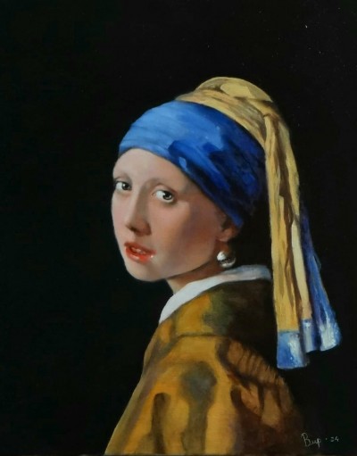 Girl with an earring