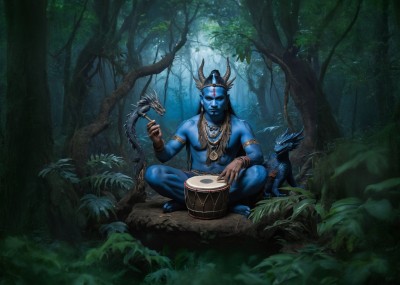 The forest god of India