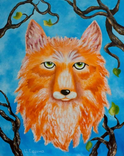 Красный волк хранитель леса