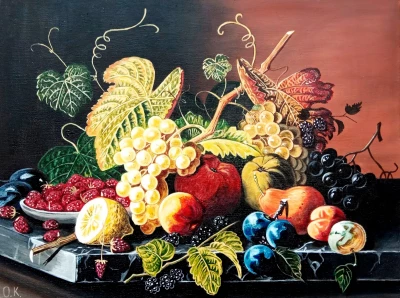 Натюрморт з фруктами
