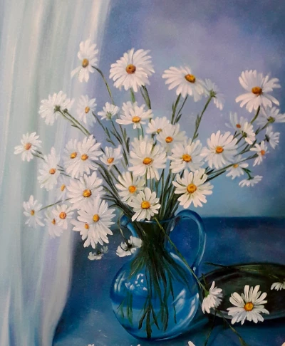  Daisies in a vase