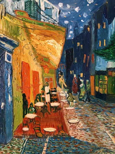 Copy Van Gogh - Evening Cafe in Arnie