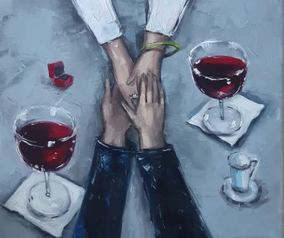 Offer ...... Ring. Wine. Love.