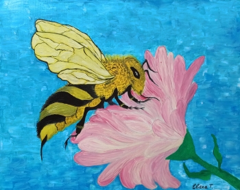  Бджола і Квітка