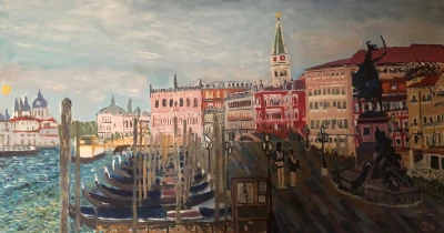 Венеция . Рассветная Панорама