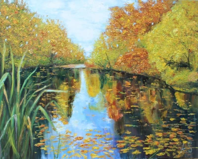 Autumn pond