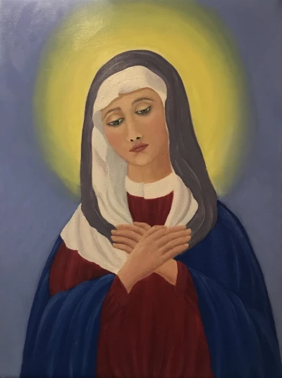  Virgin Mary icon
