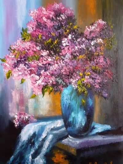  Lilac in a vase