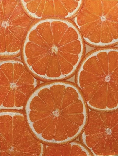 Апельсины в разрезе