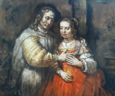 Reproduction by Rembrandt