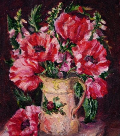 Poppies in a jug