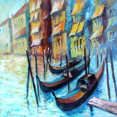Venice gondolas 