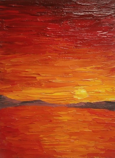 Морський захід сонця