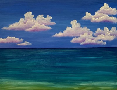 Sea and clouds 