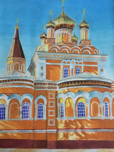 Kyiv. Solom'ynka. Cathedral of the Intercession