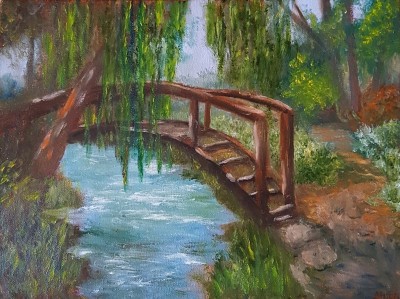 Bridge under the willow